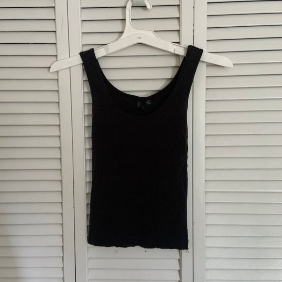Cynthia Rowley Tops - Simple black tank top